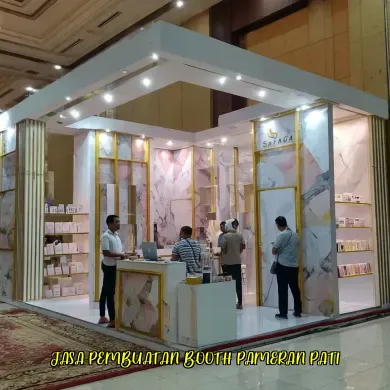 Jasa Pembuatan Booth Pameran Pati